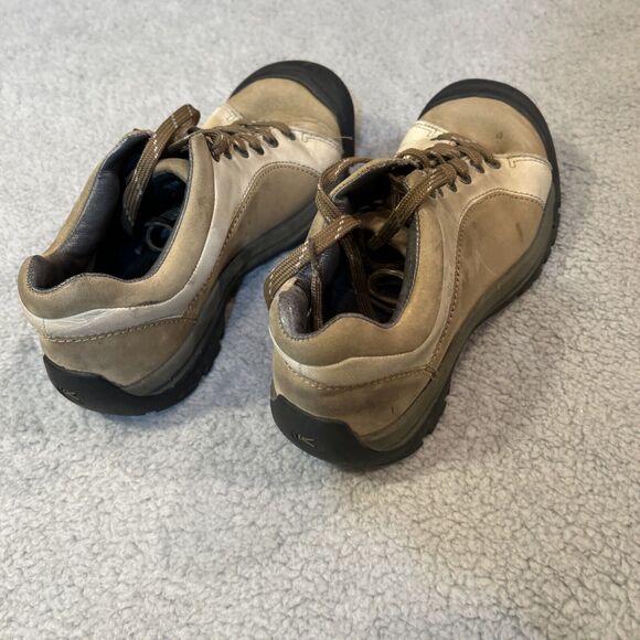 KEEN Womens US 7-1/2 EU 38 UK 5Leather Hiking Trail Walking Shoes Brown - Picture 3 of 8